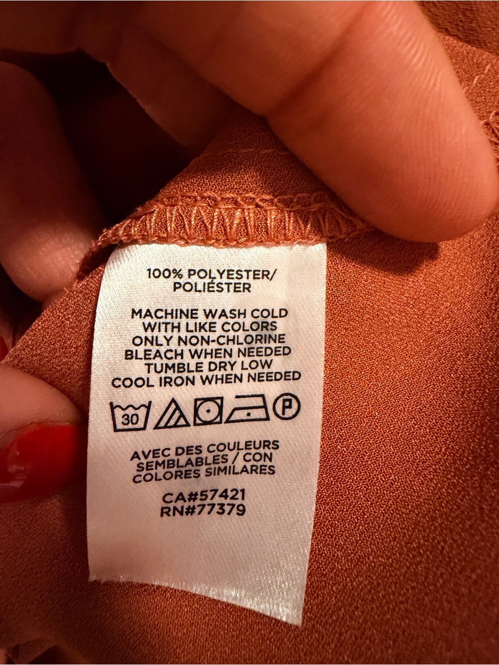 NWT Ann Taylor Sleeveless High-Neck Camisole in Orange - Picture 4 of 6